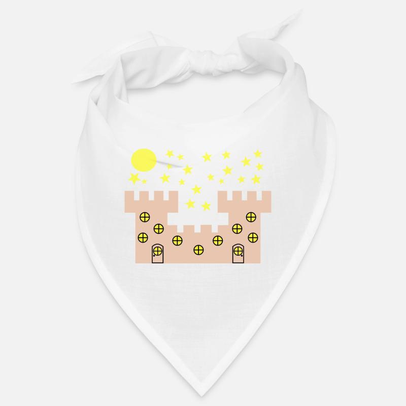 Castle - Bandana - white