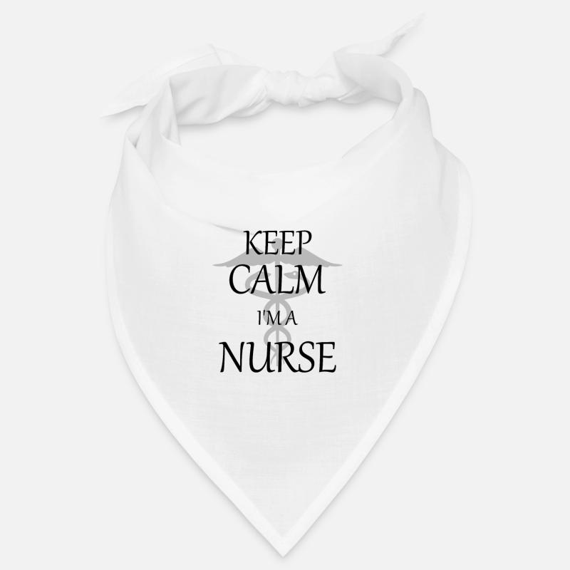 Krankenschwester Nurse - Bandana - Weiß
