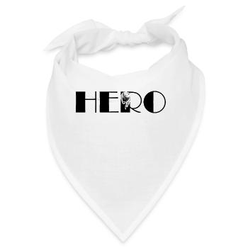 Hero Jesus - Bandana - Weiß - Vorne