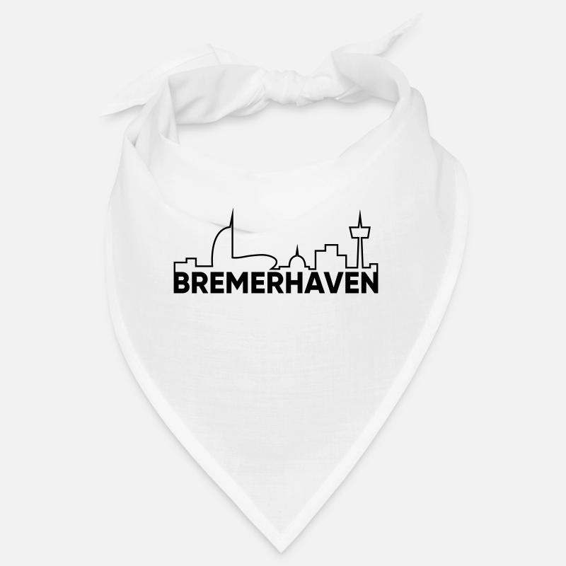 Bremerhaven mit Skyline Bandana