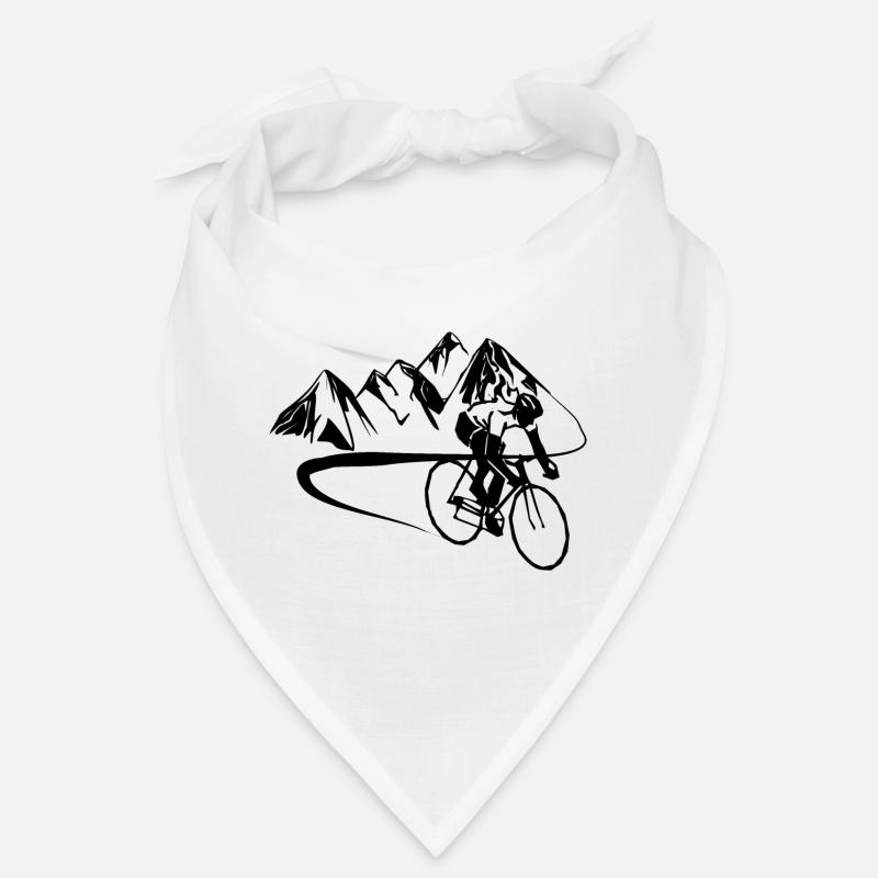 Cyclistes dans les montagnes Bandana