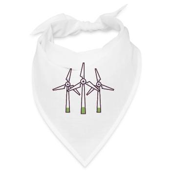 Energiewende ist ein bedeutendes Energiesystem. - Bandana - Weiß - Vorne