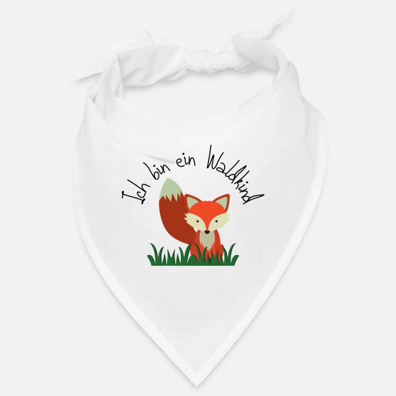 Ich bin ein Waldkind Fuchs Bandana