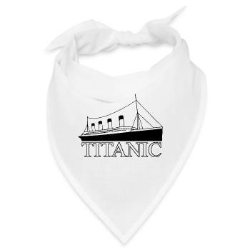 Titanisch - Bandana - Weiß - Vorne