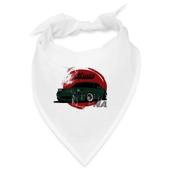 MIATA MX5 VINTAGE NA MK1 - Bandana - Weiß - Vorne
