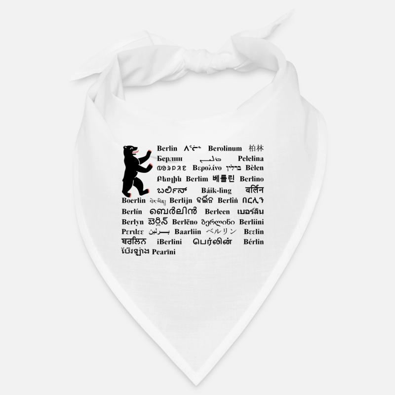 berlin s2 - Bandana - Weiß