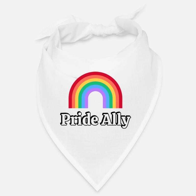 Pride Ally Rainbow Bandana