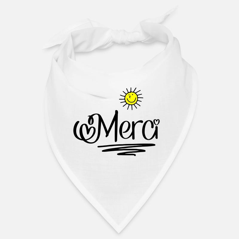 Merci - Bandana - blanc