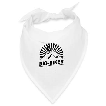 Bio-Biker - Bandana - Weiß - Vorne