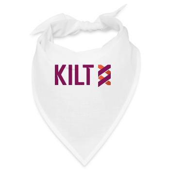 KILT Krypto Credentials for Web 3.0 Blockchain BTC - Bandana - Weiß - Vorne
