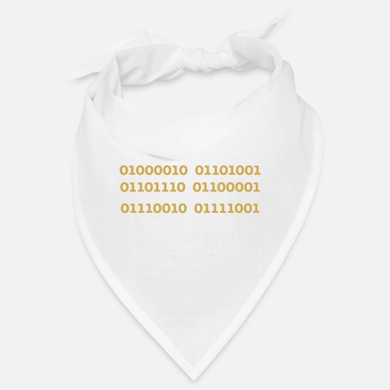 Code du moteur de logiciel - Bandana - blanc