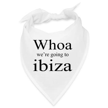 Ibiza Spain Party Holiday - Bandana - Weiß - Vorne