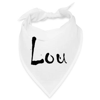 lou - Bandana - Weiß - Vorne