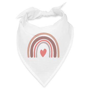 Rainbow - Bandana - Weiß - Vorne