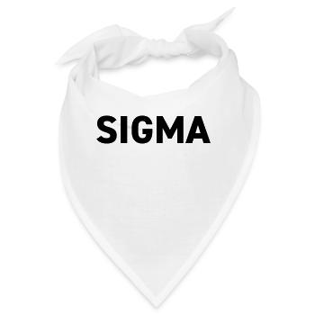 Sigma Dark Pack Rank - Bandana - Weiß - Vorne