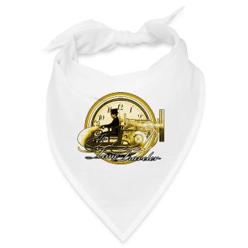 Der Zeitreisende - Bandana - Weiß - Vorne