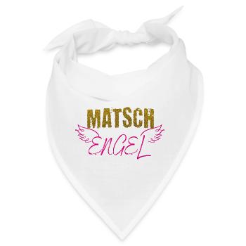 Muddy run shirt mud Matsch Engel Lauf Team Motto - Bandana - Weiß - Vorne