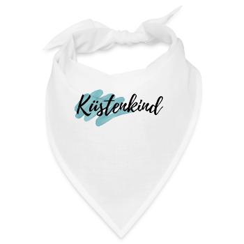 Küstenkind - Bandana - Weiß - Vorne