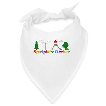 Spielplatz Rocker - Bandana - Weiß - Vorne
