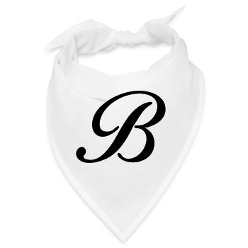 B - Bandana - Weiß - Vorne