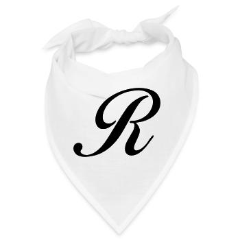 R - Bandana - Weiß - Vorne