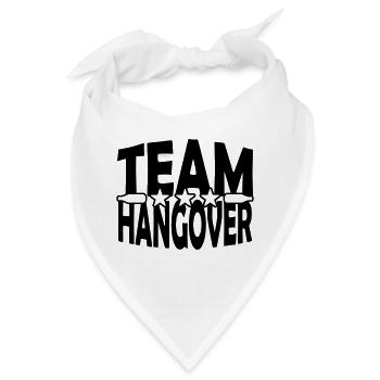 Party Team Hangover - Bandana - Weiß - Vorne
