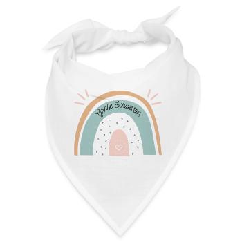 Große Schwester - Bandana - Weiß - Vorne