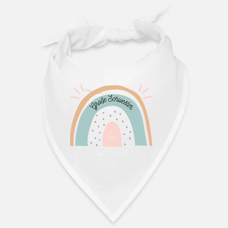 Große Schwester - Bandana - Weiß