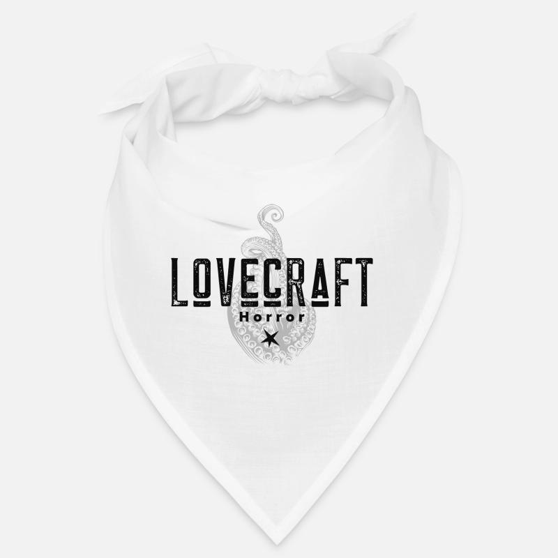 Lovecraft Horror Cthulhu - Bandana - Weiß