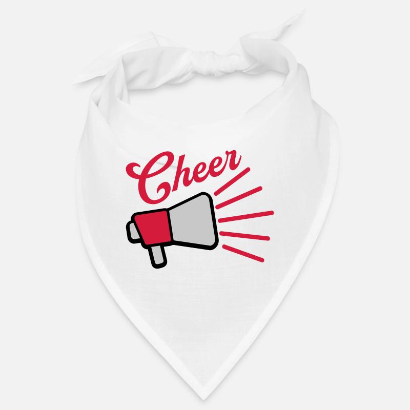 Cheer Megaphone speak symbol Bandana