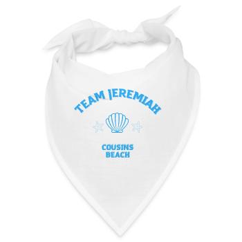 Team Jeremiah Cousins Beach Der Sommer, den ich gedreht habe - Bandana - Weiß - Vorne