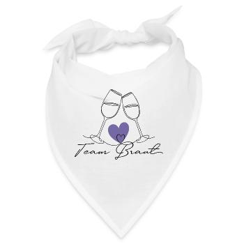 Poltern mit Stil - Bandana - Weiß - Vorne
