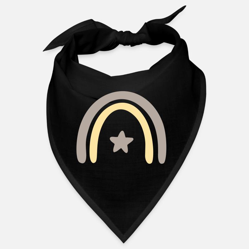 Regenbogen Stern Bandana