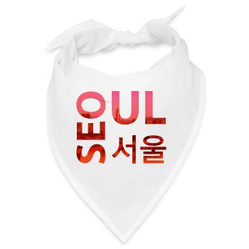 Seoul - Bandana - Weiß - Vorne