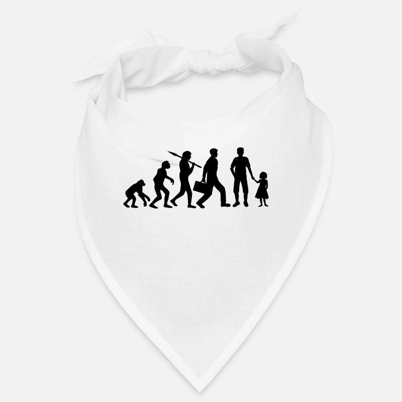 Papa Daughter Evolution Child Bandana
