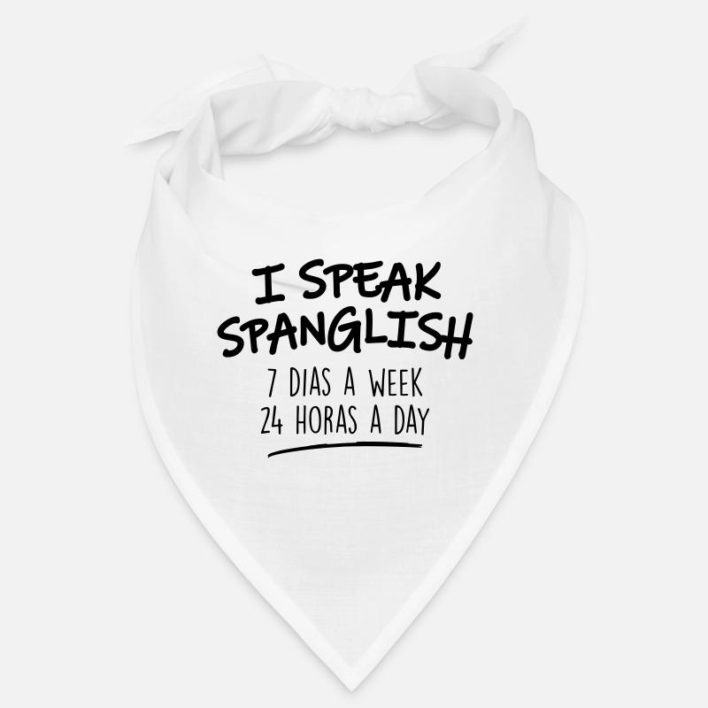 I SPEAK SPANGLISH Bandana