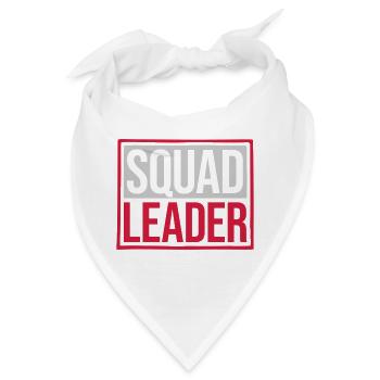 Anführer Team Squad Leader - Bandana - Weiß - Vorne