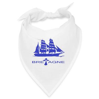 SAILBOAT BRITAIN Kreation Louis RUNEMBERG © Adagp - Bandana - Weiß - Vorne