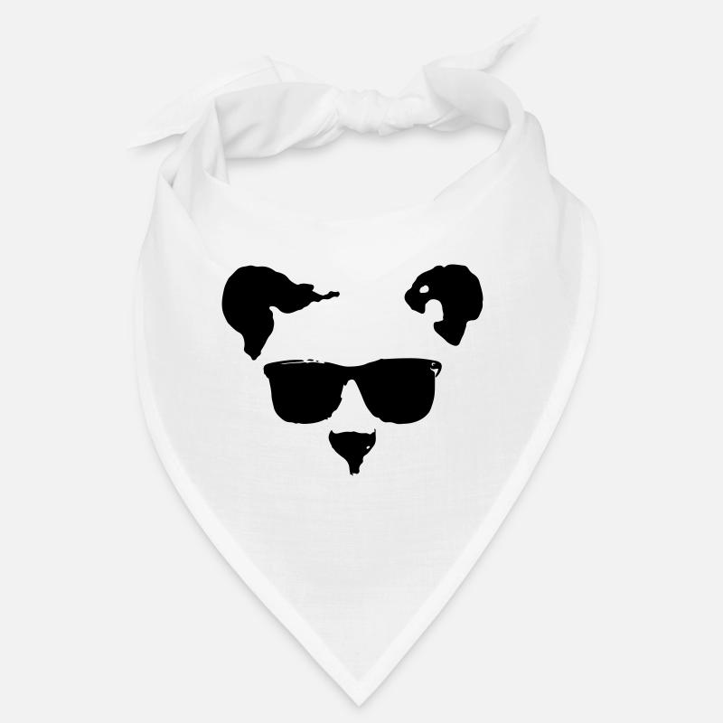 Bear face with sunglasses Bandana