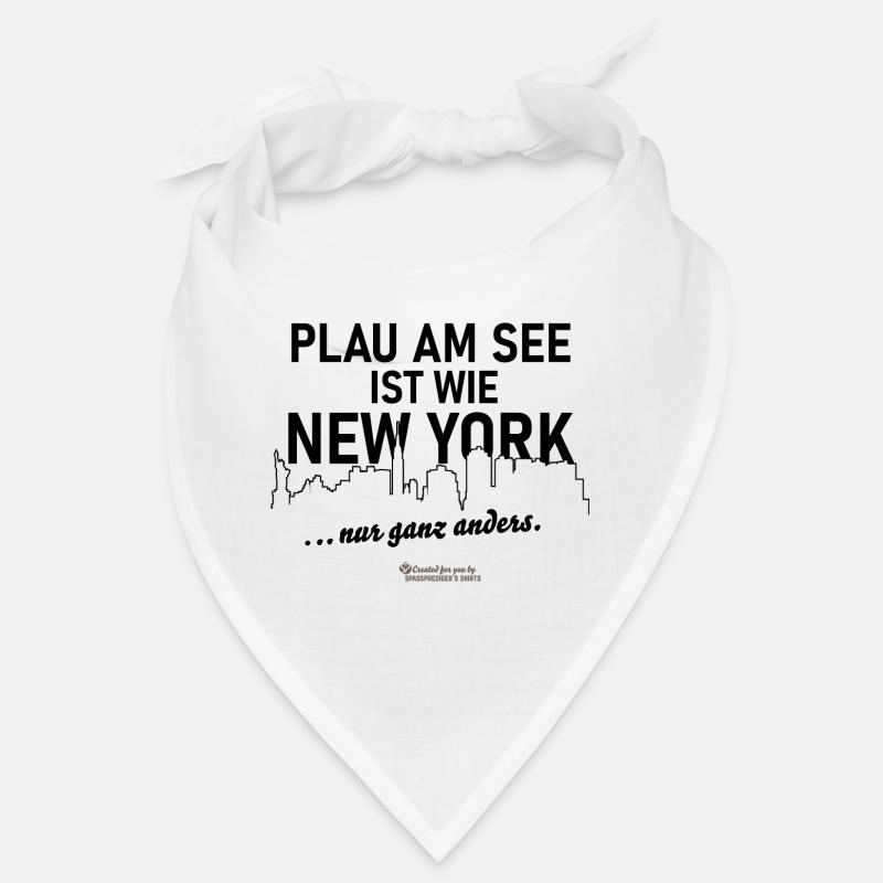 Plau am See - Bandana - Weiß