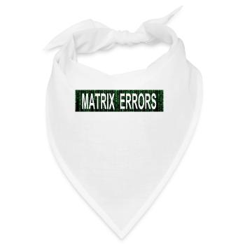 Matrix Errors Awakens - Bandana - Weiß - Vorne