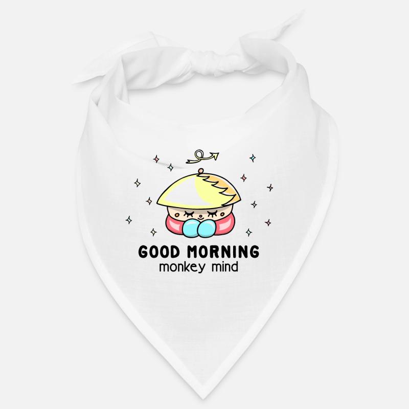 "Monkey mind" mindfulness, cool, funny saying Bandana