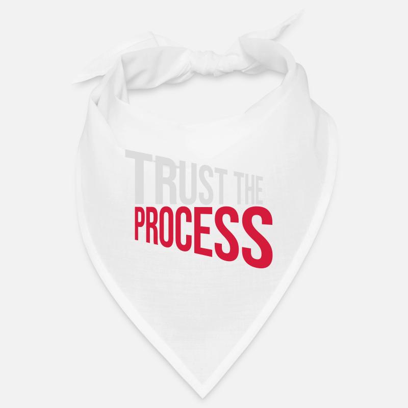 trust the process Quote Bandana