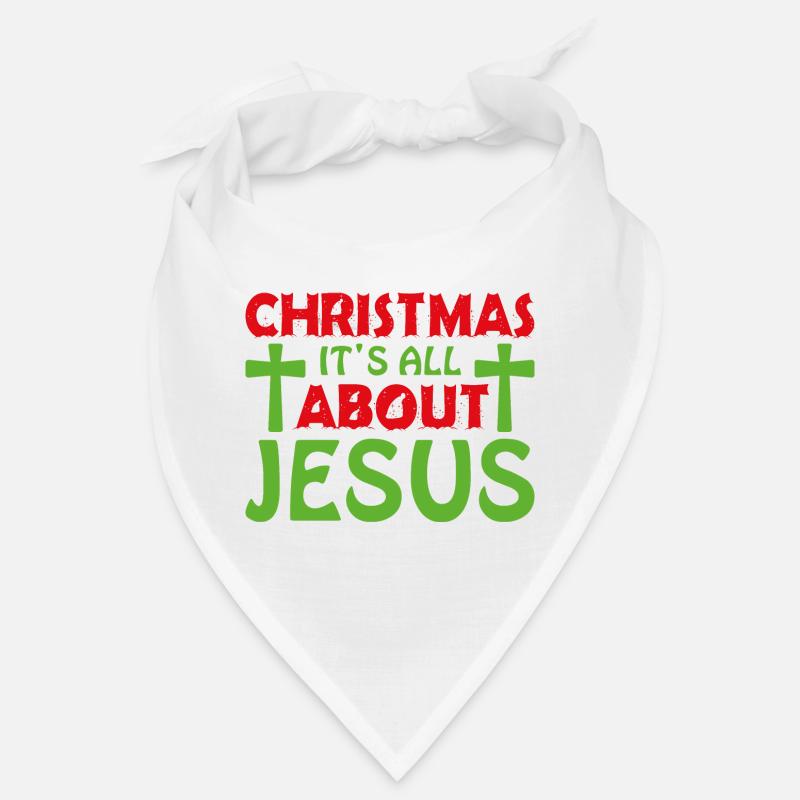 9 Christmas its all about jesus Bandana