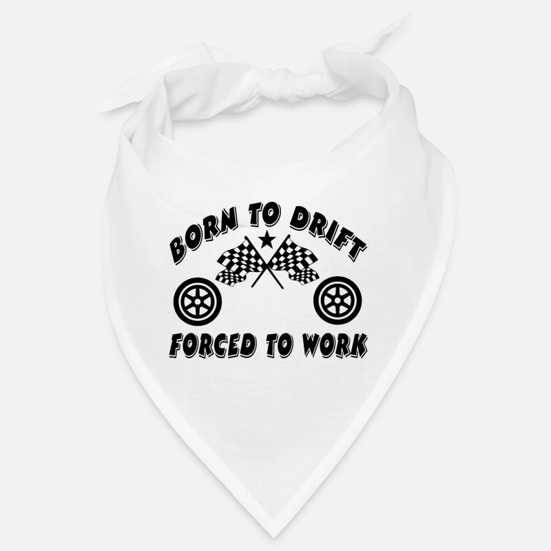 Auto - Bandana - Weiß
