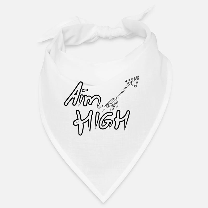 AIM HIGH - Bandana - Weiß
