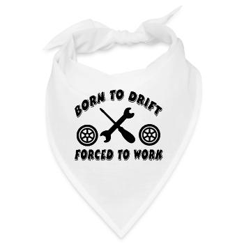 Auto - Bandana - Weiß - Vorne