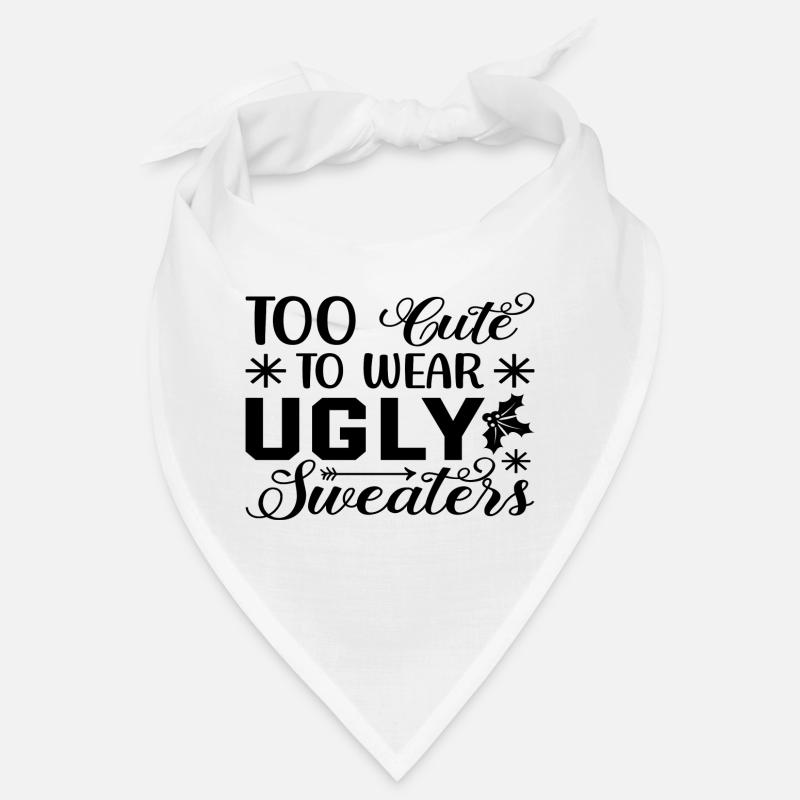 Trop mignon pour porter des pulls moches Bandana