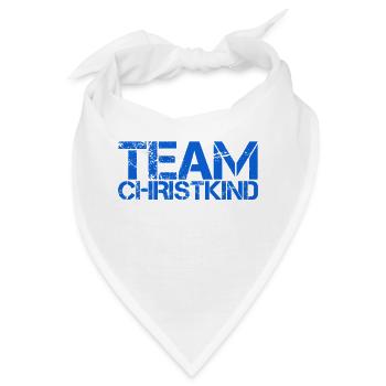 TEAM CHRISTKIND. Weihnachten Merry Christmas X-Mas - Bandana - Weiß - Vorne