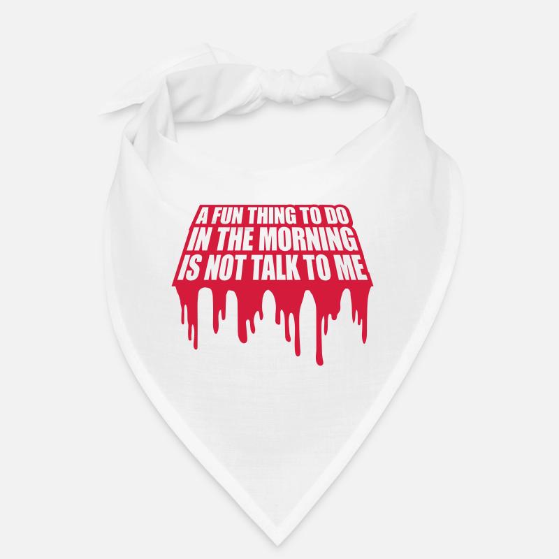 not talk to me Bandana
